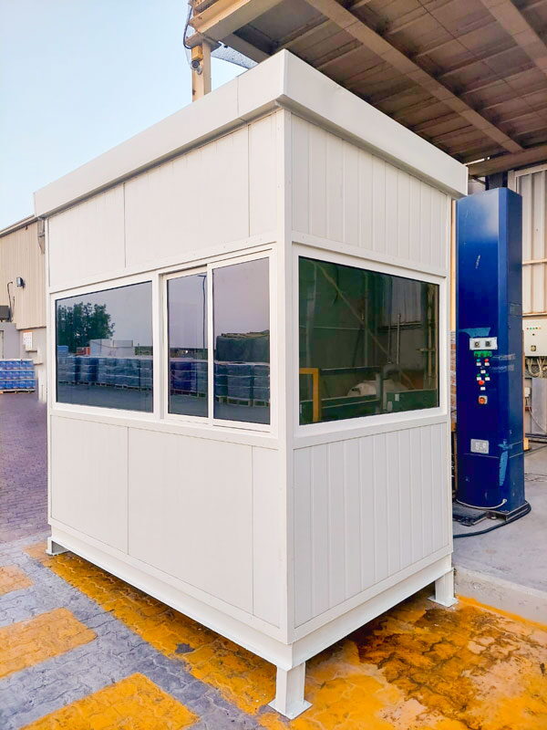 Guard cabin manufactured and delivered by LGC