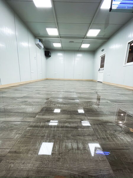 Interior fit-out and partitioning