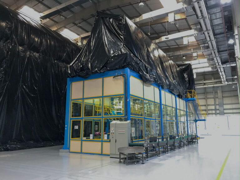 Acoustic plant enclosure for rotating equipment