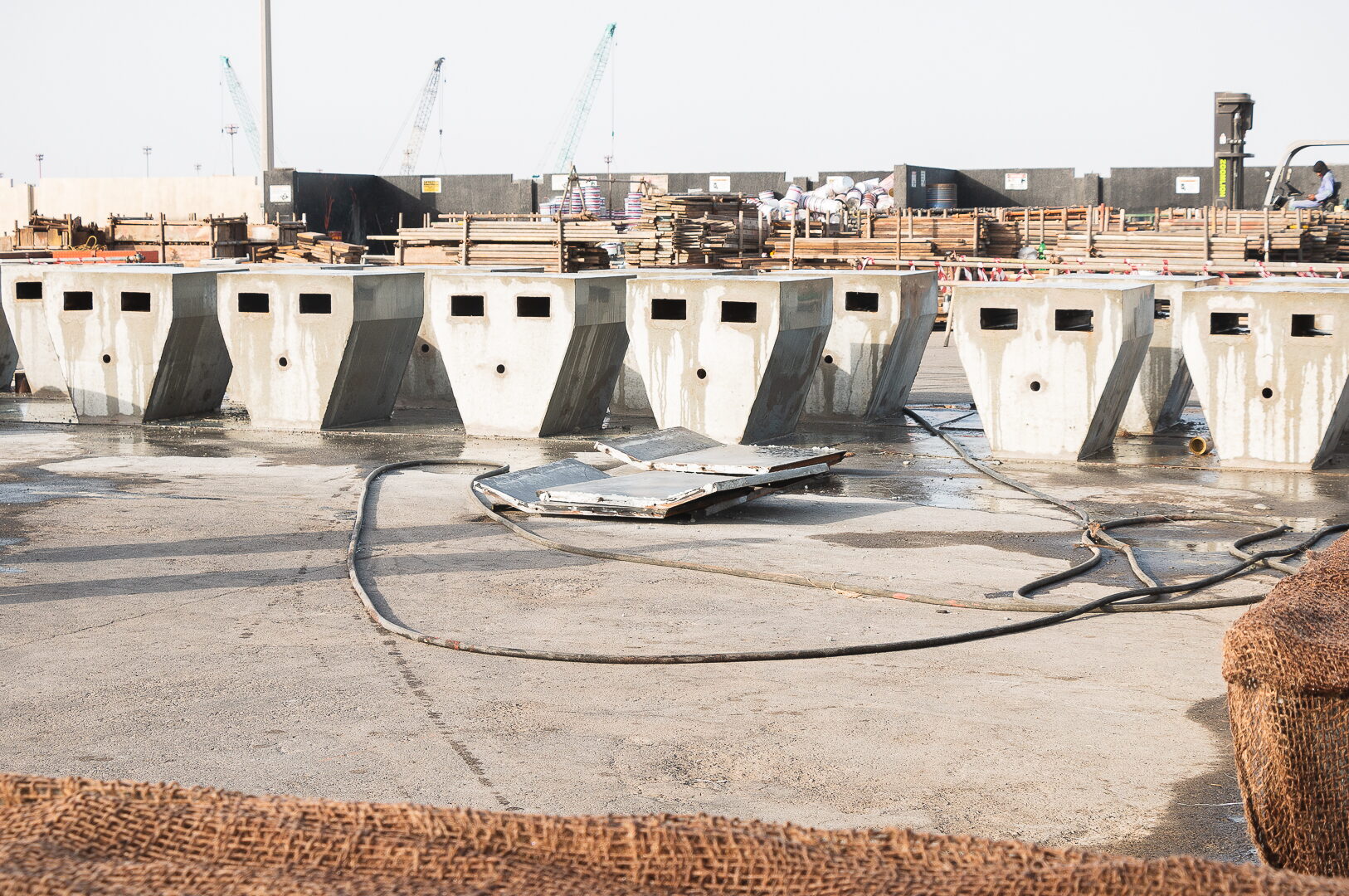 LGC precast casting yard
